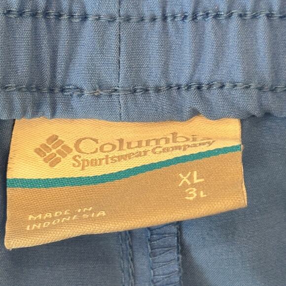 Columbia Women's Bogata Bay Stretch Short 3" Light Blue Size XL - Picture 9 of 13